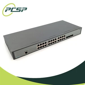 FS S3900-24T4S-R 24 ports Go Eth L2 + commutateur géré empilable avec 4x SFP 10Go + - Photo 1/4