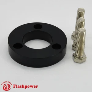 1/2" Steering Wheel Spacer Black Aluminum for Grant APC Pilot - Picture 1 of 1