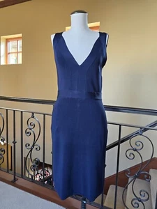 Elizabeth and James M Bandage Women Dress Navy Blue stretch pencil s sheath body - Picture 1 of 13