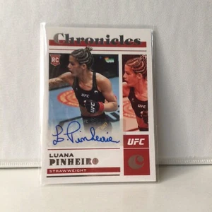 2023 Panini Chronicles UFC Signatures #CS-LPH Luana Pinheiro RC Rookie AUTO - Picture 1 of 2