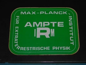 NASA Satellite AMPTE IRM Max-Planck Fur Extraterrestrischne Physik Germany - Imagen 1 de 2