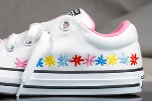 CONVERSE CTAS STREET SLIP OX shoes for girls, NEW & AUTHENTIC, size (KIDS) 13 - Picture 1 of 7