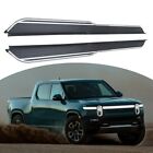 2Pcs Running Board Side Step Nerf Bar Protector For Rivian R1t 2021-2024