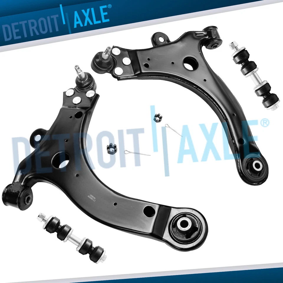 Front Lower Control Arms Sway Bars for Chevy Impala Lacrosse Century Grand Prix - Image 1 of 4