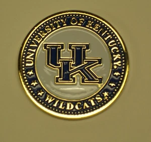 KENTUCKY WILDCATS BALONCESTO moneda doble cara 1-1/2" Big Blue Nation - Imagen 1 de 2