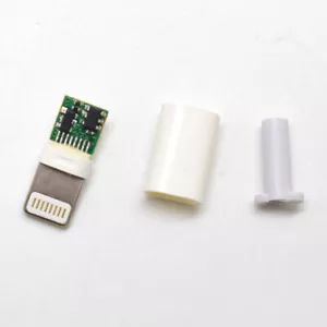 10 sets USB Male for iPhone iPad iPod DIY Connector Solder Housing Cover White - Picture 1 of 7