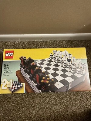 *New* LEGO 40174 Iconic Chess Set - 1450 pcs - Checkers / 2-in-1 *Rare* - Image 1 of 4