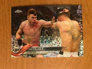 2018 Topps UFC Chrome Diamond Refractor Paul Felder Hot Box Exclusive - Bild 1 von 1