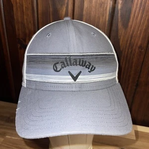 Grau und weiß Callaway Golfhut abgenutzt - Bild 1 von 7