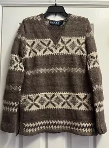 Suéter Ralph Lauren RRL Doble RL Suroeste Azteca Nativa Lana Mujer Talla S - Imagen 1 de 19