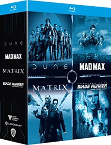 Dune / Mad Max / The Matrix / Blade Runner NEW Blu-Ray 5-Disc DVD Combo Set - Picture 1 of 1