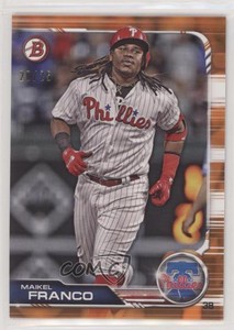 2019 Bowman Orange /25 Maikel Franco #47