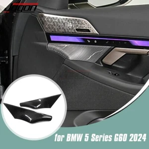 Dry Carbon Interior Door Cover Decor For BMW i5 530i 540i 550e G60 M60 2024-2025 - Bild 1 von 14
