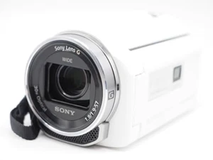SONY HDR-PJ540 HandyCam Projector Camcorder White Camera From Japan Used SONY - Picture 1 of 6
