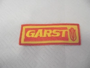Stoff Patch Garst Samen Mais Coon Stromschnellen Iowa Vintage Farben & Logo 4-1/2" lang  - Bild 1 von 4
