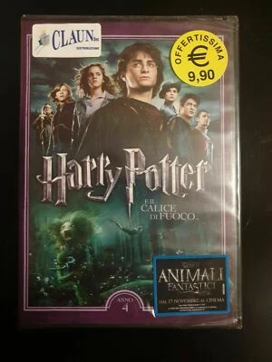 HARRY POTTER E IL CALICE DI FUOCO - ANNO 4 (DVD) NUOVO, ITALIANO, ORIGINALE - Immagine 1 di 2