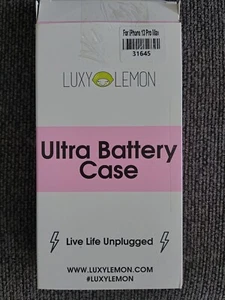 Luxy Lemon Ultra Battery Case iPhone 13 Pro Max - Picture 1 of 8