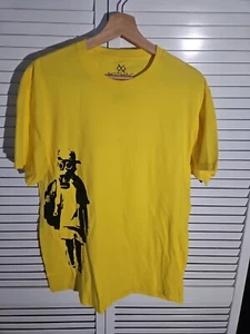 Banksy "Call An Airstrike" Print Tshirt Size M (S71) - Picture 1 of 3