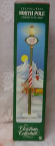 Lámpara telescópica vintage Santas Best Polo Norte post Navidad - Imagen 1 de 6