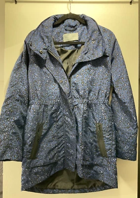 Tart Collections Chubasquero Azul Estampado Guepardo Mujer Talla Pequeña Foto 1 de 4