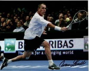 IVAN LENDL Signed 8x10 TENNIS Photo w/ Hologram COA - Picture 1 of 2