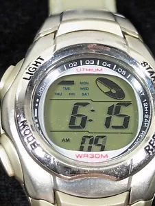 Bijoux Terner Digital Day Date Alarm Chrono Backlight 8.5 Inch - Picture 1 of 7