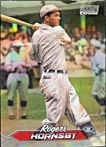 2024 Topps Stadium Club Chrome #242 Rogers Hornsby Refractor Cardinals - Picture 1 of 3