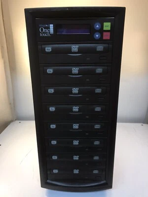 Kingdom One Touch KDV7A Professional 1:7 DVD/CD Duplicator TESTED - Image 1 of 4