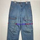 Marithe Francois Girbaud Jeans Mens 34x34 Taped Shuttle 90s Vtg Baggy Multicolor