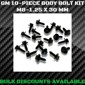 1981-1996 Caprice Impala SS Interior Exterior Engine Bay Fender Hood Body Bolts  - Picture 1 of 2