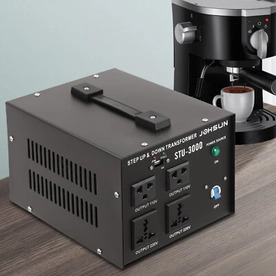 Convertidor transformador de voltaje 3000W paso arriba/abajo 110V a 220V, 220V a 110V Foto 1 de 4