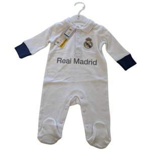 Real Madrid FC Schlafanzug - Spanische Fußballliga All in One - Bild 1 von 8