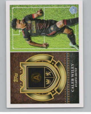 2022 Topps MLS Scholarly #S-10 Caleb Wiley  Atlanta United V98022 - Image 1 of 2