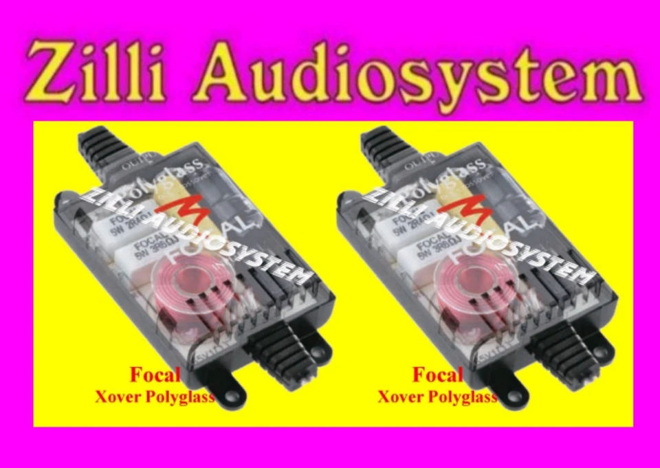 Coppia crossover passivi a due vie FOCAL serie Polykevlar Nuovi Garanzia Italia - Immagine 1 di 1
