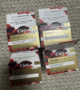 CIEN Vital Beauty Für Reife Haut Tag & Nacht Intensiv Pflege. 4 Stück - Bild 1 von 1