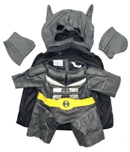 Build-A-Bear Batman Dark Knight Rises Costume Set w/ Mask Gloves Cape DC Comics - Picture 1 of 9