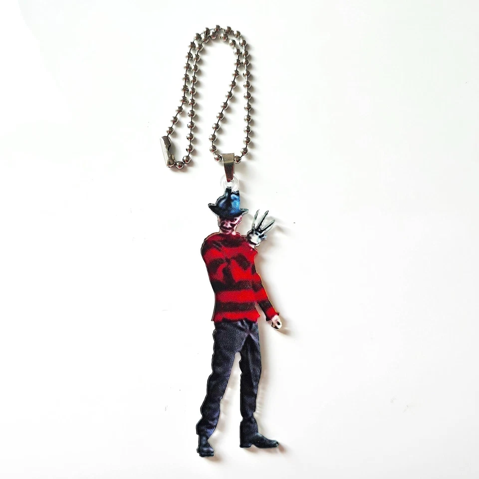 Freddy Krueger Llavero Acrílico Película de Terror Coleccionable Regalo Pesadilla Figura Foto 1 de 3