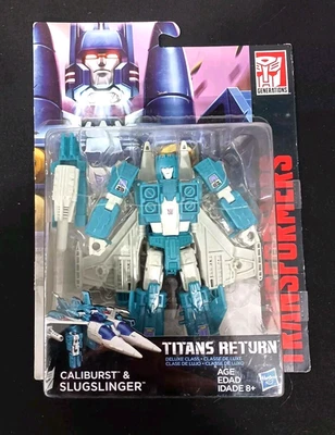 Transformers Titans Return Caliburst & Slugslinger Deluxe Class Foto 1 de 3