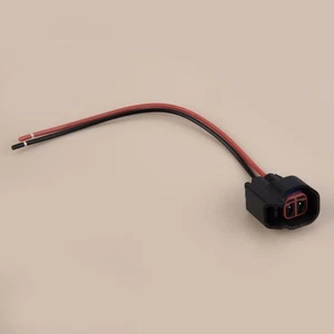 1x EV6 EV14 USCAR fit for FORD F-150 Mustang FUEL INJECTOR CONNECTOR PIGTAIL - Picture 1 of 4