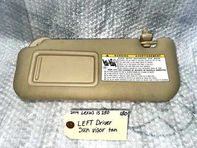 Parasol Lexus IS250 2014-2015 de lujo lado del conductor izquierdo beige OEM Foto 1 de 4
