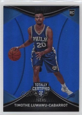 2016 Panini Totally Certified Rookies Blue /99 Timothe Luwawu-Cabarrot Rookie RC - Image 1 of 2