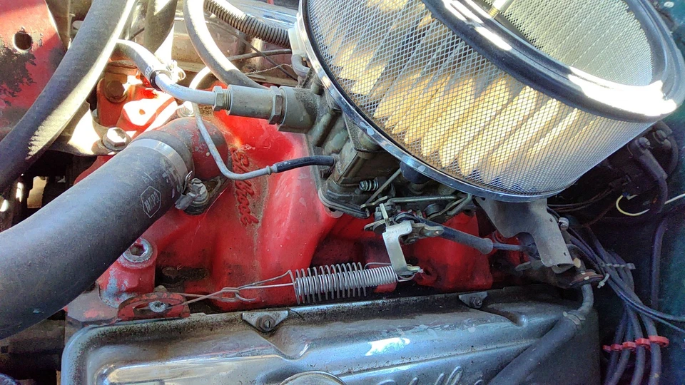 Silverado C10 Edelbrock Performer 1971-1978 colector de admisión 5,7 l Foto 1 de 2