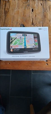 TomTom Go 6200 Navigation 6 Zoll mit Wi-fi Schwarz Gebraucht Guter Zustand - Bild 1 von 3