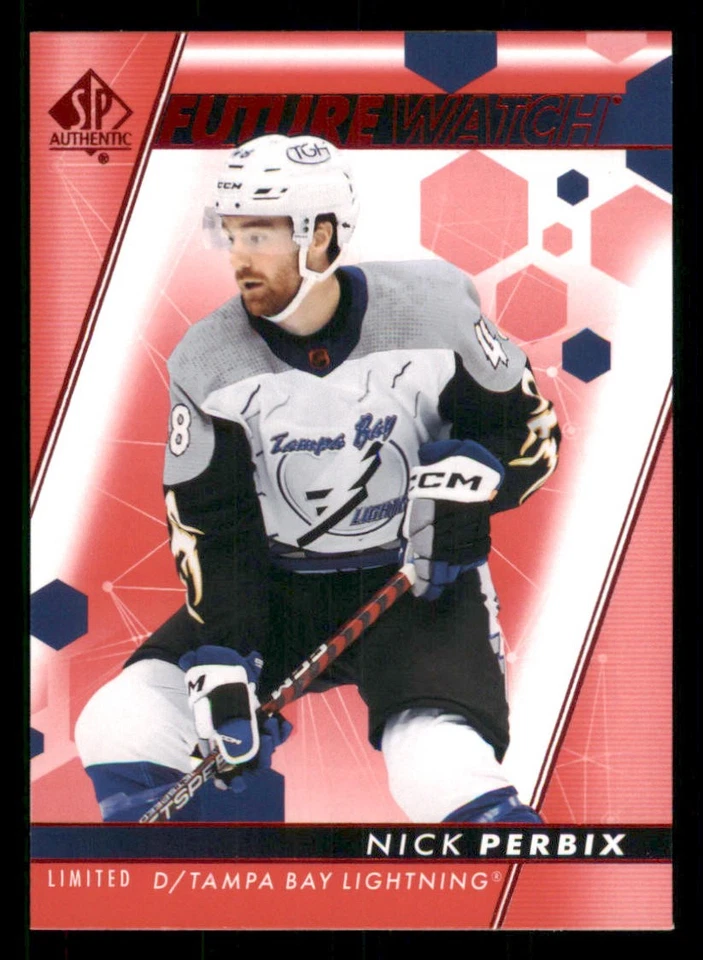 2022-23 SP Authentic Limited Red #156 Nick Perbix FW - Image 1 of 2