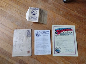 Superman Supermen of America Club Membership Kit 1939 - 1940 - Picture 1 of 14
