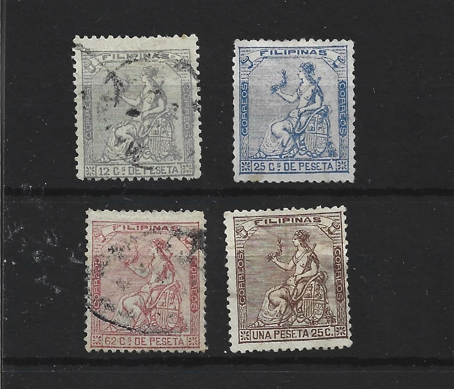 Filipinas 1871 edifil 30/3 Usado Catálogo 155 Uros Foto 1 de 1