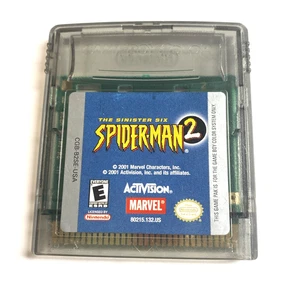 Spider-Man 2: The Sinister Six Nintendo Game Boy Color - Bild 1 von 2