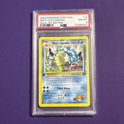 Pokémon TCG Misty's Gyarados Holo Rare First Edition - Image 1 of 4