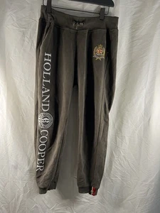 Holland Cooper Jogginghose Damen Größe M Medium Grün Grafik Logo Sweatpants - Bild 1 von 16
