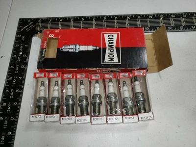 Champion RC12YC5  Spark Plug - QTY 8 New Old Stock - Image 1 of 3
